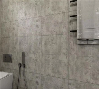 250mm Wide Cutline Flagstone Graphite PVC Douch twalèt Panel miray